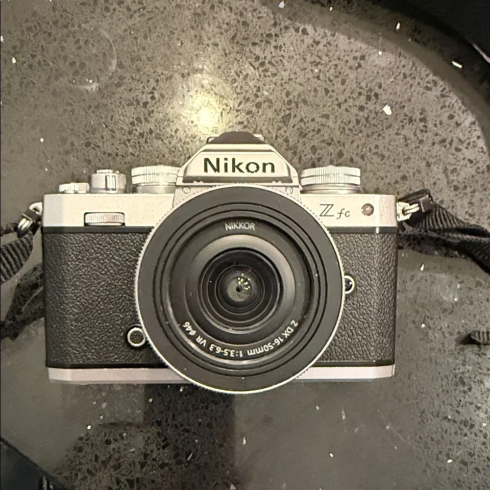 Nikon Z FC Digital Camera in Silver and Black